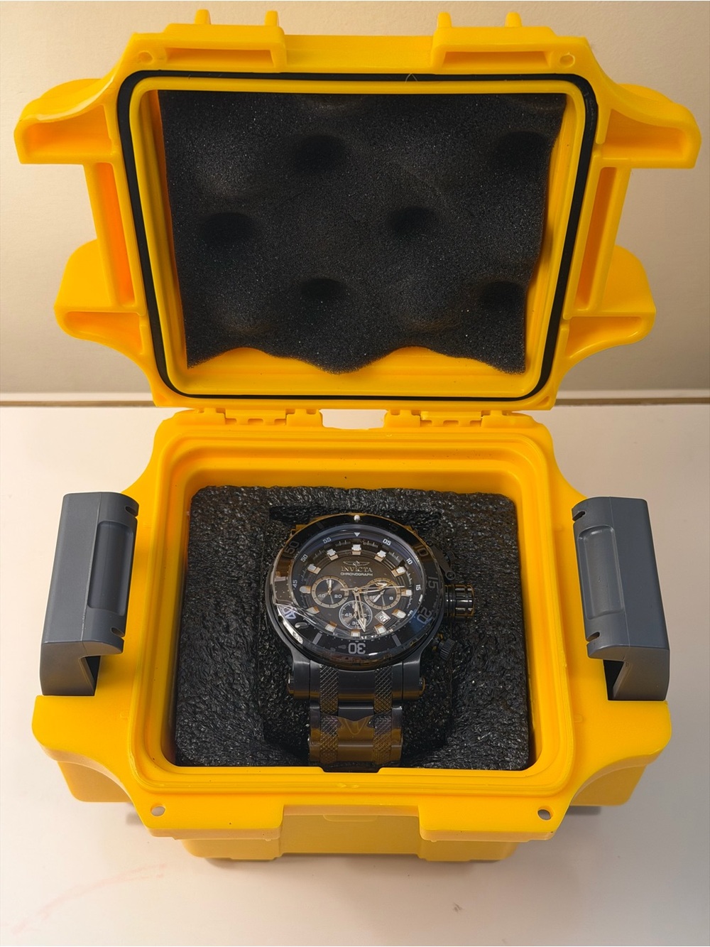 Invicta Coalition Forces Night Hawk – 52mm | Black Bracelet | New with Case